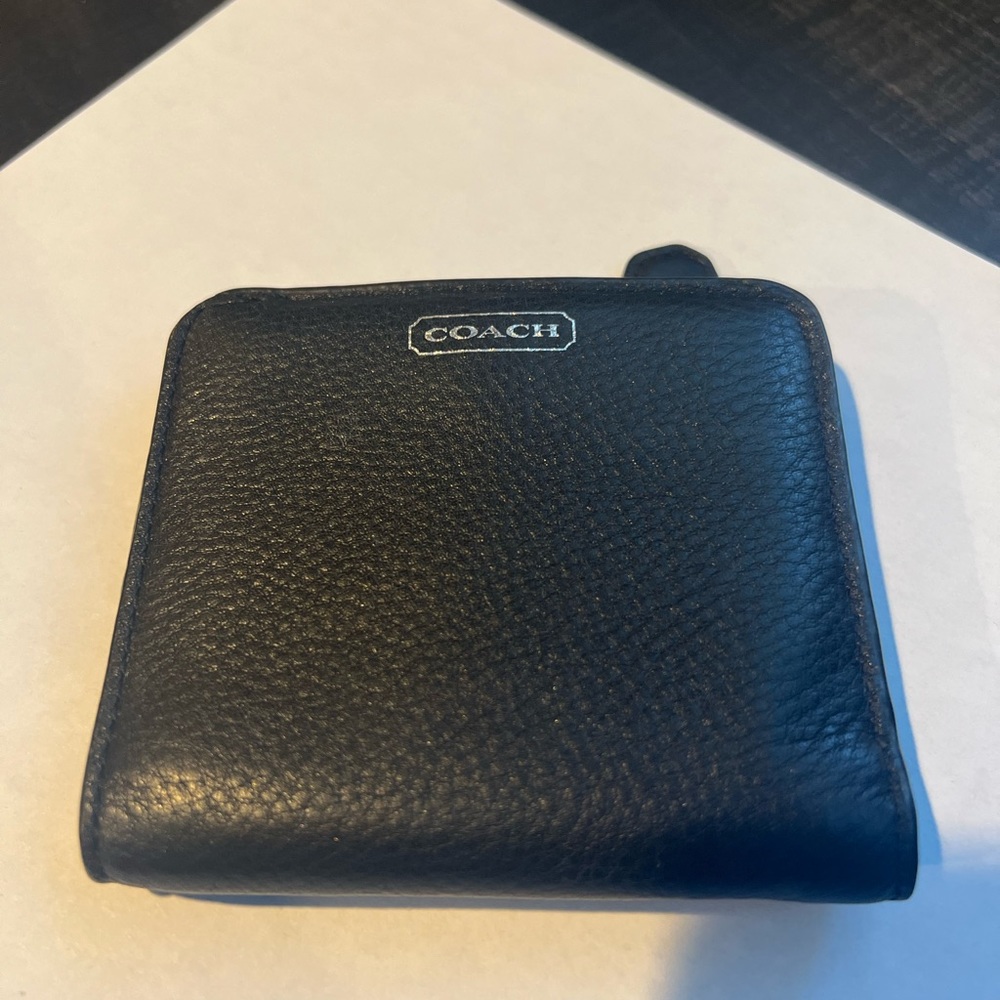 Black Coach Wallet